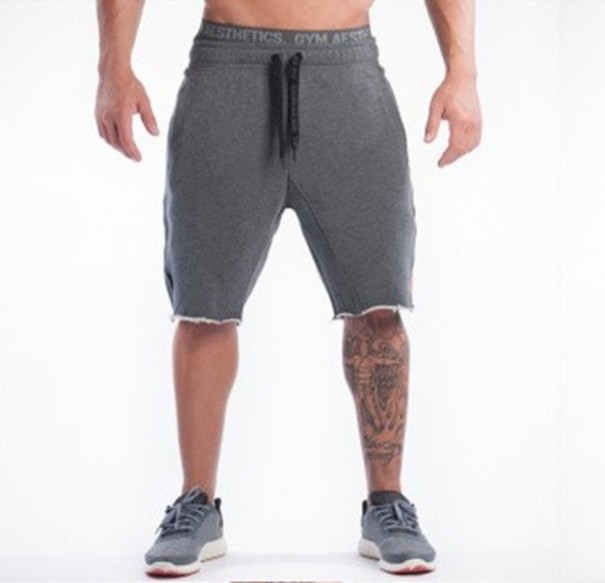 Stilvolle Herrenshorts A879 grau L