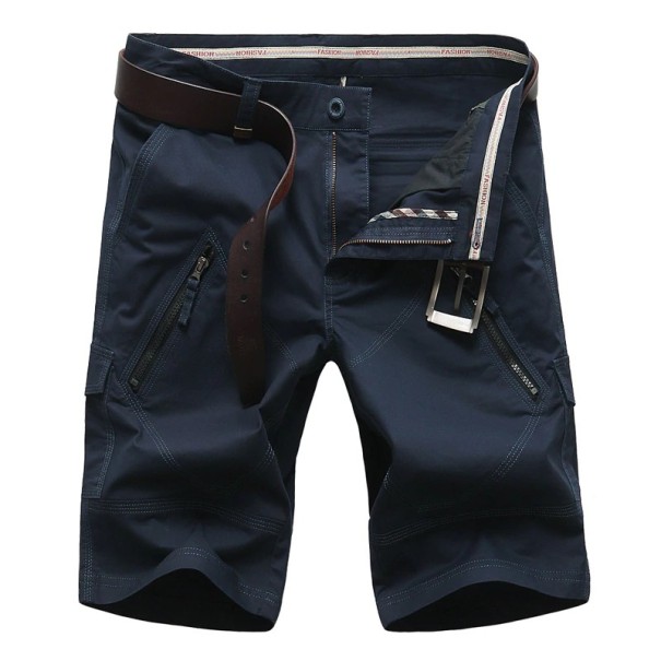 Stilvolle Herrenshorts Evan dunkelblau 32