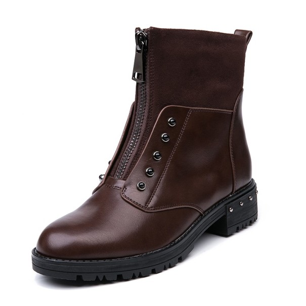 Stivaletti da donna J1098 marrone 38