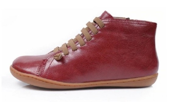 Stivali da donna invernali bordeaux 39