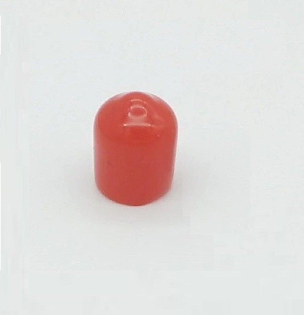Stofbescherming voor SMA-connector 8 mm 100 stuks rood