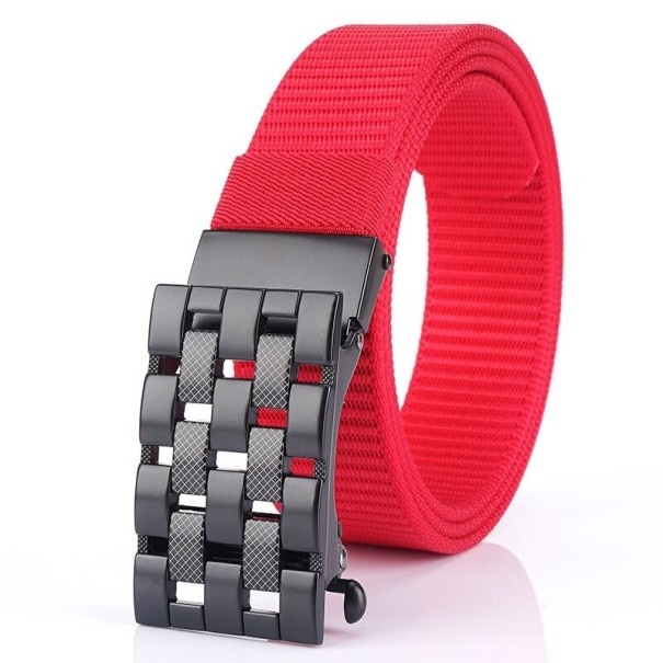 Stoffen riem L505 rood 120 cm