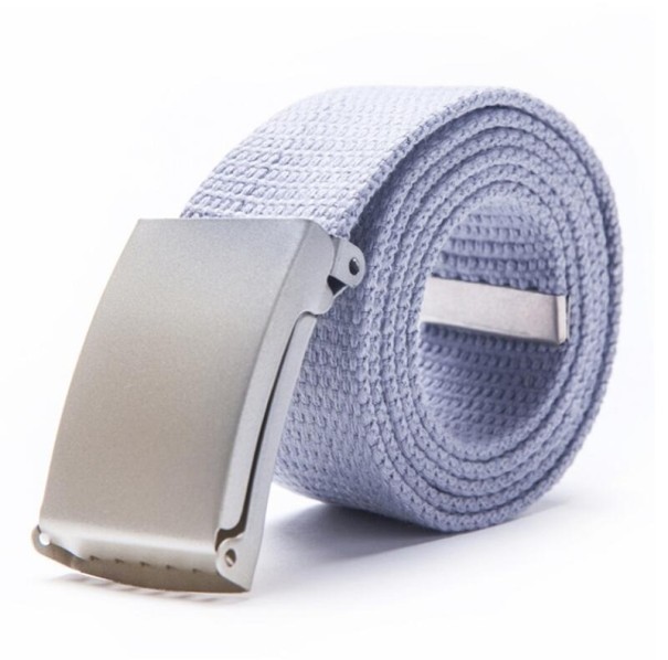 Stoffen riem lichtgrijs 105 cm