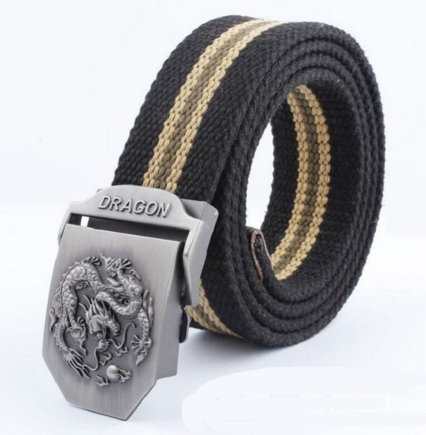 Stoffen riem met draak 160 cm 5