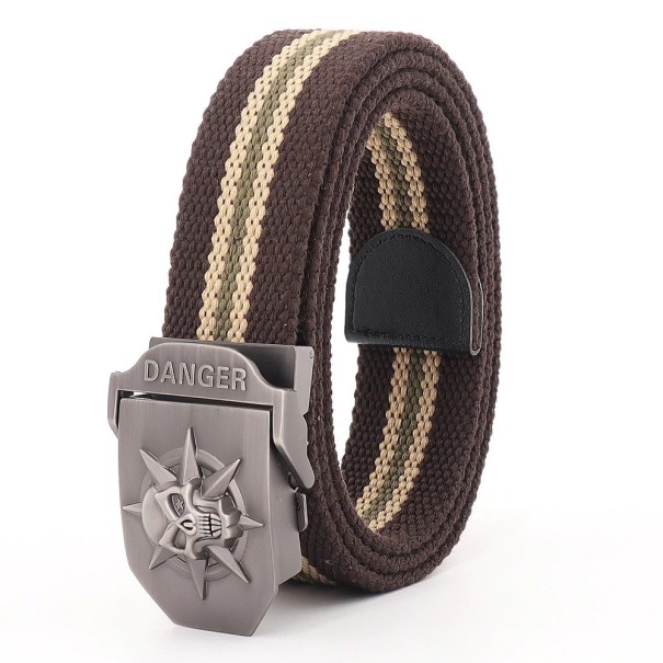 Stoffen riem met schedel 160 cm 11