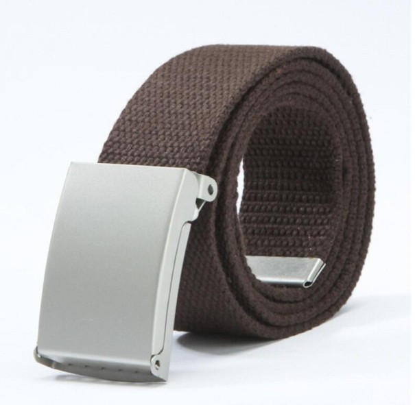 Stoffgürtel dunkelbraun 100 cm