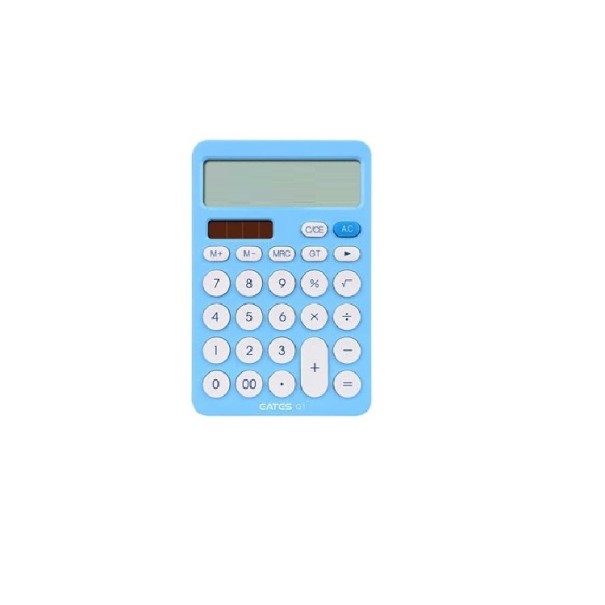 Stolní kalkulačka K2914 světle modrá