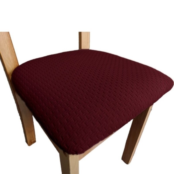 Stolsöverdrag E2385 vinröd