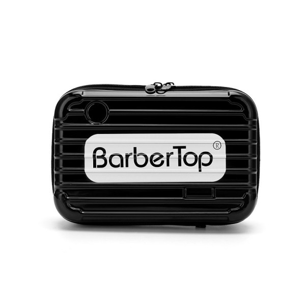 Stötsäker väska för frisör- och barberverktyg Vattentät låda för stylingverktyg Slitstark dragkedja för frisörtillbehör 20,6 x 13,5 x 7 cm