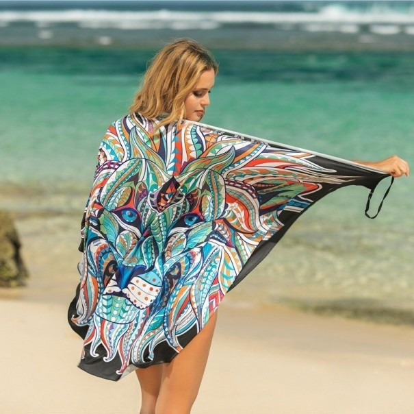 Strandcover-up voor dames P896 5