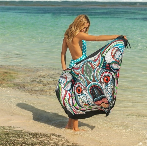 Strandcover-up voor dames P896