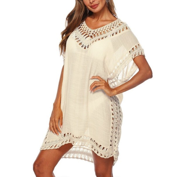 Strandklänning för kvinnor P333 beige