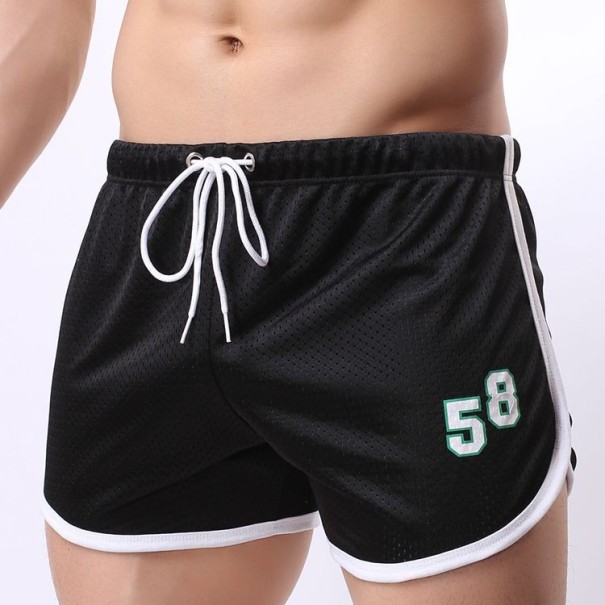 Strandshorts voor heren rood XS