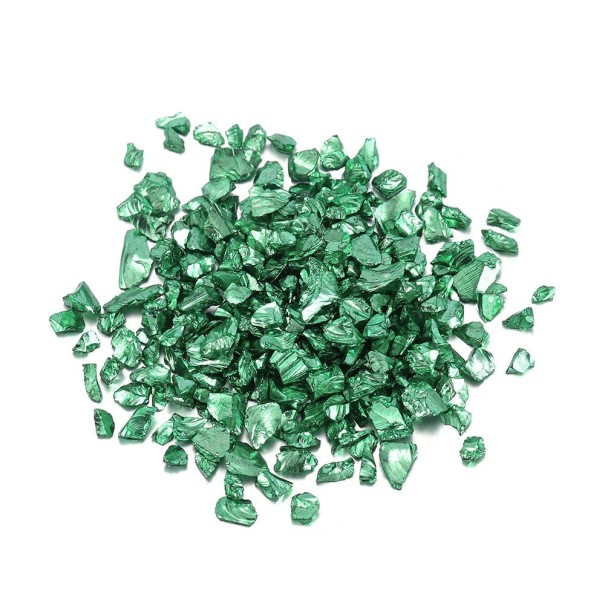 Strasuri decorative 1 - 3 mm 50 g verde