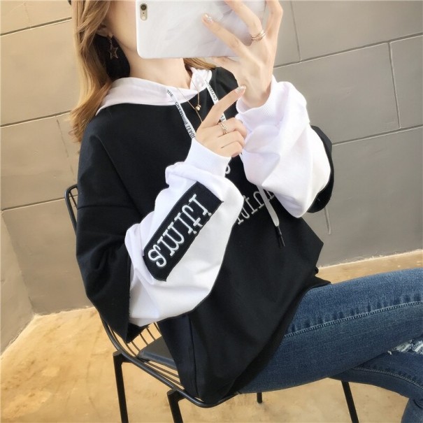 Street-Hoodie für Damen schwarz M