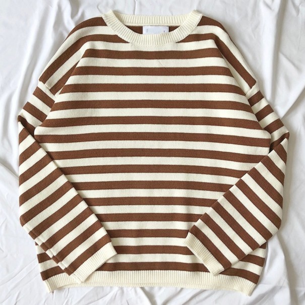 Stribet sweater til kvinder A2120 1