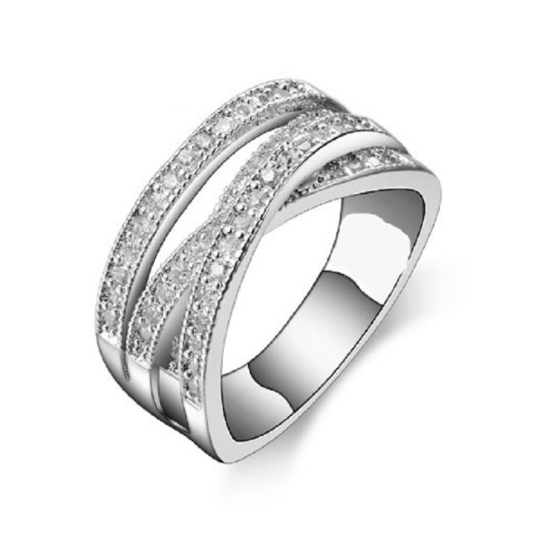 Stříbrný snubní prsten 7