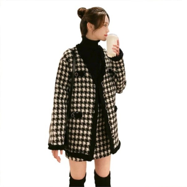 Strickjacke und Rock für Damen S