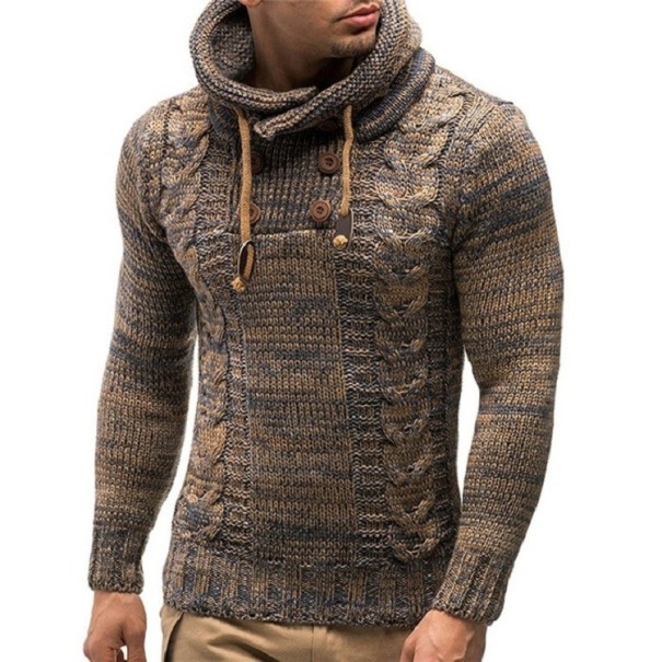 Strickpullover für Herren beige L