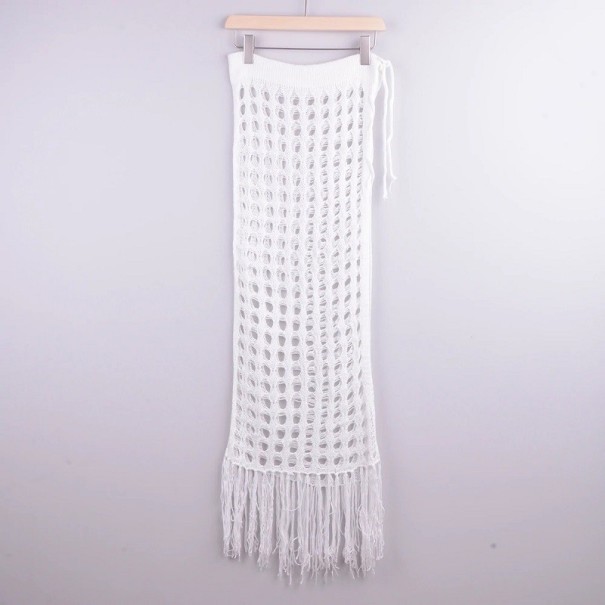 Strickrock für Damen weiß S
