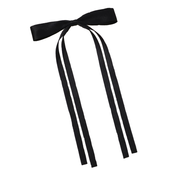 Strik haarspeld elegante haarspeld stijlvolle accessoire haarspeld voor vrouwen schattig haar ornament hoge kwaliteit haarspeld strik zwart
