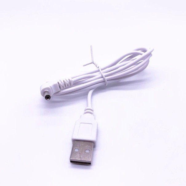 Strömkabel 5V DC 3,5 x 1,35 till USB 1 m 2 st