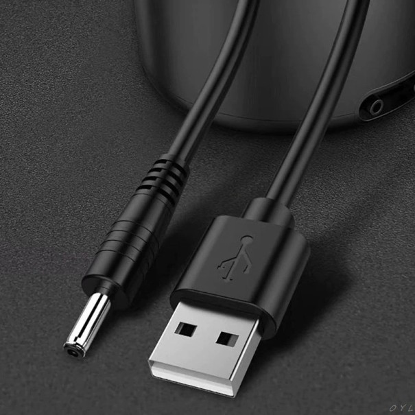 Strömkabel USB till DC 3,5 mm M/M 1 m K1016