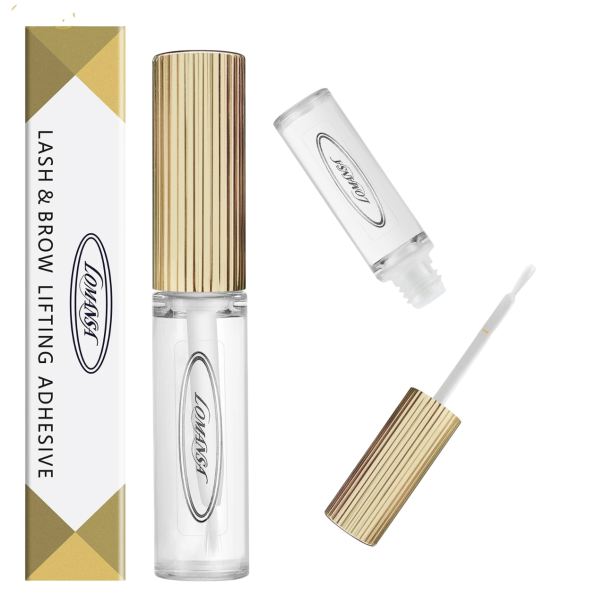 Strong Eyelash and Eyebrow Lamination Glue 7 ml Quick-Drying 5 Professional Glue with Applicator Residue-Free Salon and Home Use 1