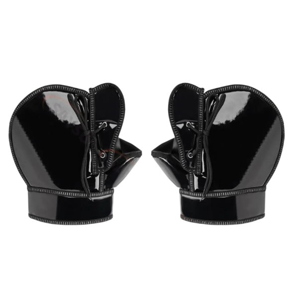 Strong Motorcycle Handlebar Covers Waterproof Windproof Unisex Black Hand Protection for Riding in Cold Weather 1