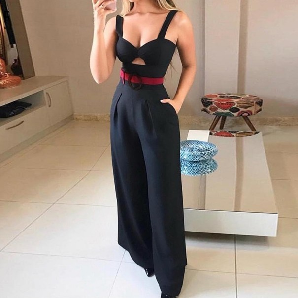 Stropløs formel jumpsuit til kvinder A2104 L