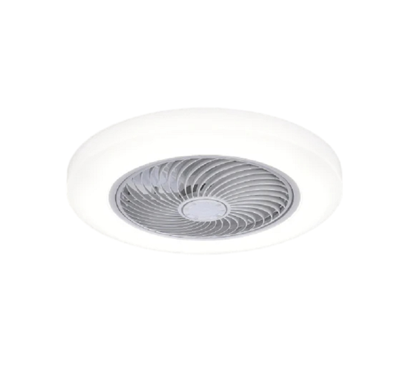 Stropní ventilátor Stropní ventilátor s LED světlem a ovládáním přes aplikaci 220 V 52 x 20 cm bílá