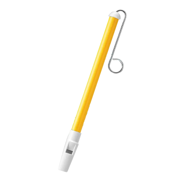 Strumento musicale scivolo fischietto giocattolo per bambini flauto a soffio flauto piccolo per bambini giocattolo musicale classico regalo divertente vari colori giallo