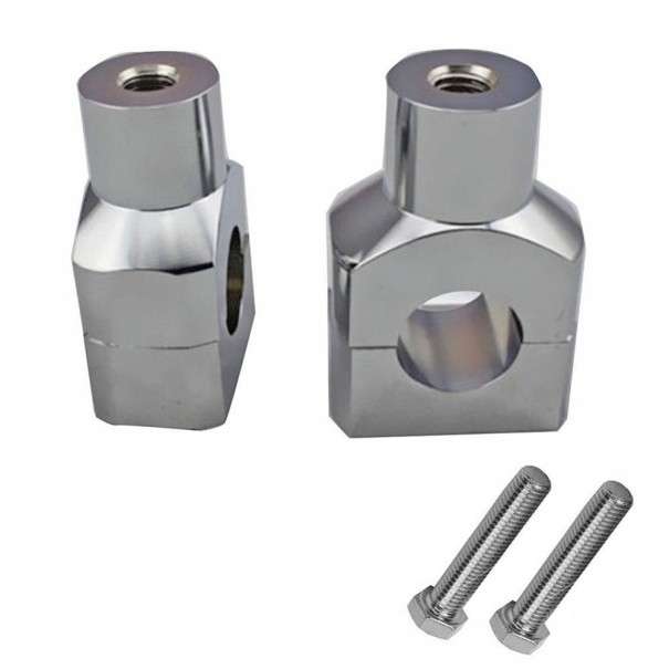 Stuurklem B639 zilver