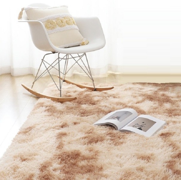 Stykke tæppe 60x120 cm Beige