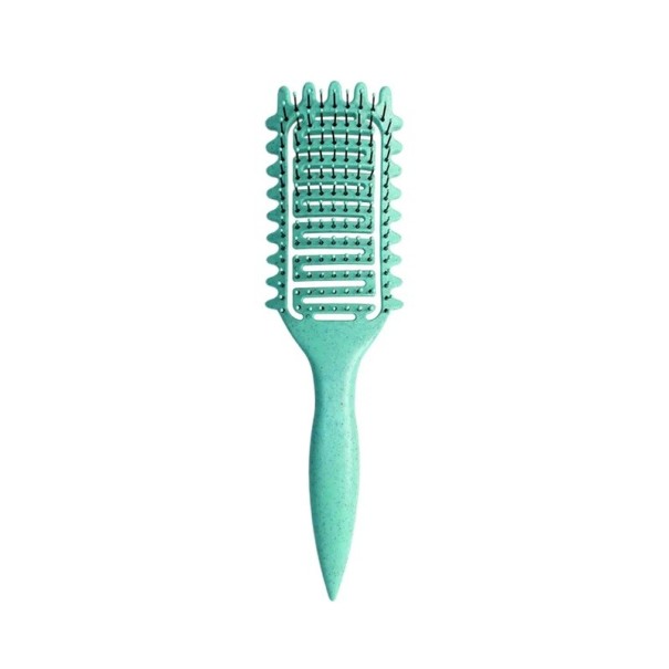 Styling Brush for Curly Hair Detangling Comb mint green