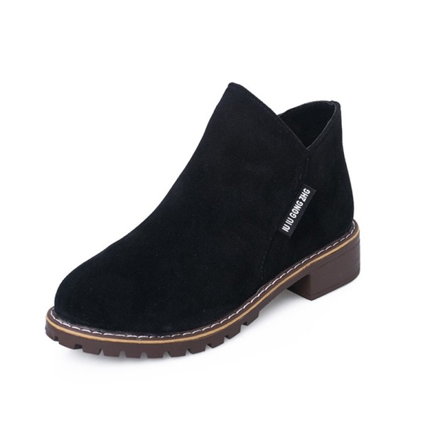 Stylische Damen-Stiefeletten J2744 schwarz 35