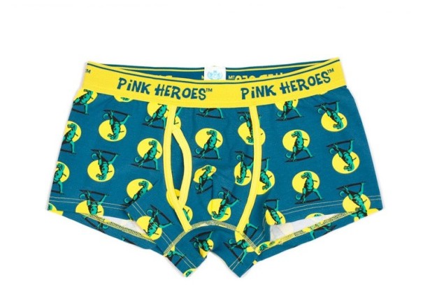 Stylische Herren-Boxershorts – PINK HEROES L