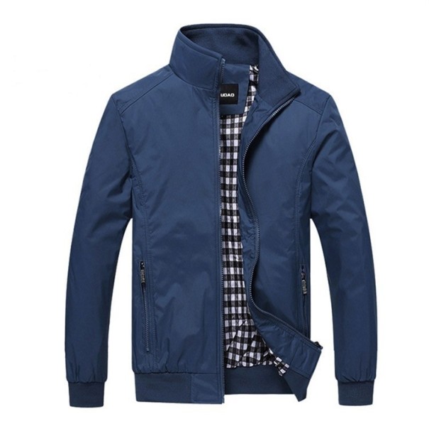 Stylische Herrenjacke J2269 dunkelblau M