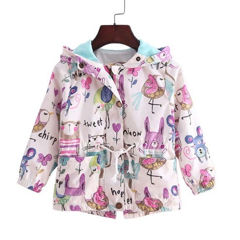 Stylische Mädchenjacke 9-12 Monate