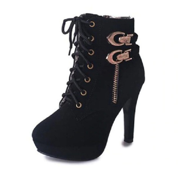 Stylische Stiefeletten mit Stiletto-Absatz 37