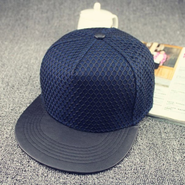 Stylischer Snapback J1012 dunkelblau