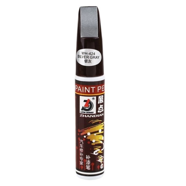 Stylo de réparation des rayures de peinture gris