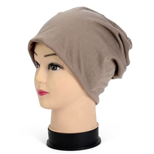 Štýlová dámska čiapka J3536 khaki