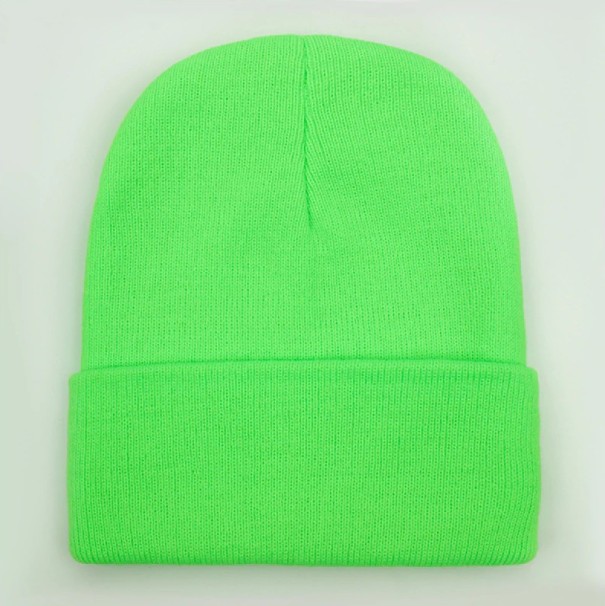 Stylová unisex čepice J3538 světle zelená