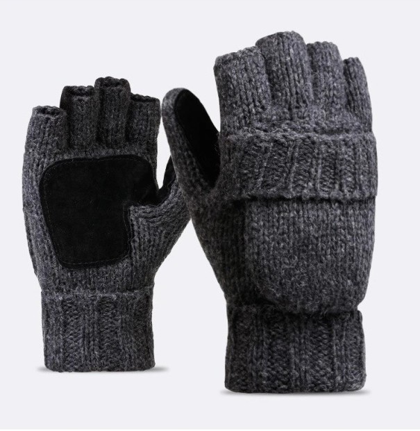 Stylové bezprsté rukavice J2742 tmavě šedá