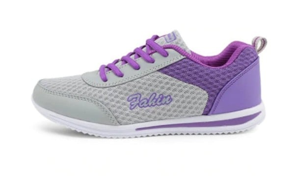 Stylové dámské tenisky J1010 fialová 41