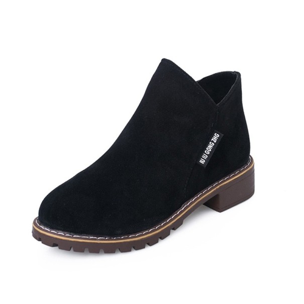 Stylowe damskie botki J2744 czarny 36