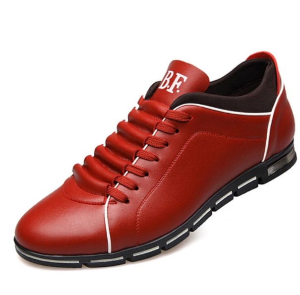 Stylowe męskie sneakersy Best Friend J971 czerwony 39