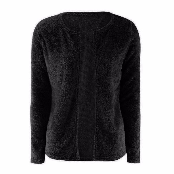 Stylowy kardigan damski J2448 czarny XS