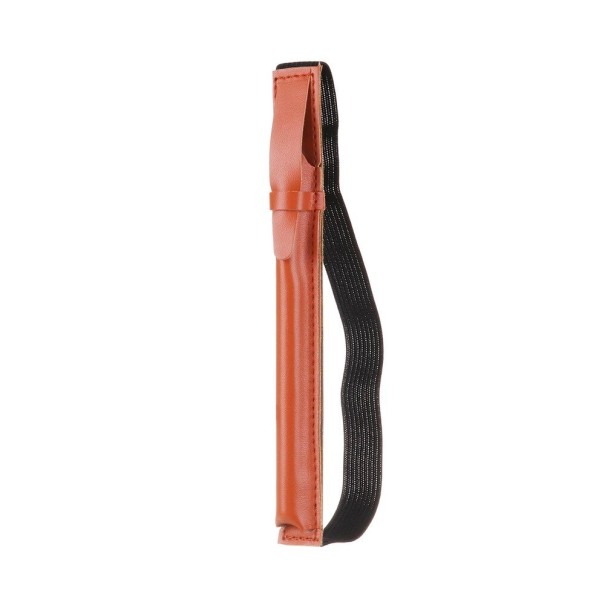 Stylus pen etui med viskelæder K2867 brun
